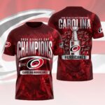 Carolina Hurricanes 2026 Stanley Cup Champions 3D Apparel – HOATT18633