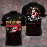 Carolina Hurricanes 2026 Stanley Cup Champions 3D Apparel – GNE7031