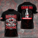 Carolina Hurricanes 2026 Stanley Cup Champions 3D Apparel – GNE7032