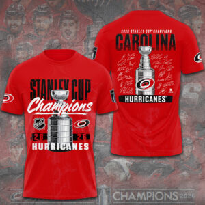 Carolina Hurricanes 2026 Stanley Cup Champions 3D Apparel - GNE7058