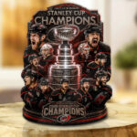 Carolina Hurricanes 2026 Stanley Cup Champions Custom Shape Acrylic Plaque – GNE7037