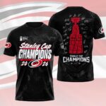 Carolina Hurricanes 2026 Stanley Cup Champions 3D Apparel – HOATT18999