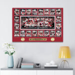 Carolina Hurricanes Stanley Cup Champions 2026 Rectangle Canvas With Inner Frame – TANTN23729