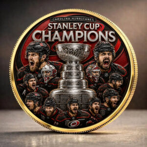 Carolina Hurricanes Stanley Cup Champions 2026 Commemorative Coin - TANTN23702