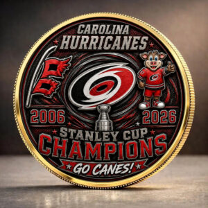 Carolina Hurricanes Stanley Cup Champions 2026 Commemorative Coin - TANTN23704