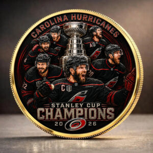 Carolina Hurricanes Stanley Cup Champions 2026 Commemorative Coin - TANTN23703