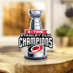 Carolina Hurricanes Stanley Cup Champions 2026 Custom Shape Acrylic Plaque – TANTN23653