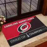 Carolina Hurricanes Stanley Cup Champions 2026 Doormat – TANTN23655