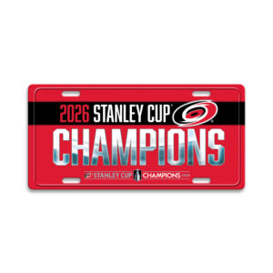 Carolina Hurricanes Stanley Cup Champions 2026 License Plate - TANTN23716