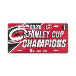 Carolina Hurricanes Stanley Cup Champions 2026 License Plate – TANTN23688