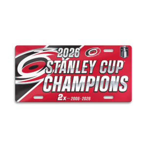 Carolina Hurricanes Stanley Cup Champions 2026 License Plate - TANTN23688