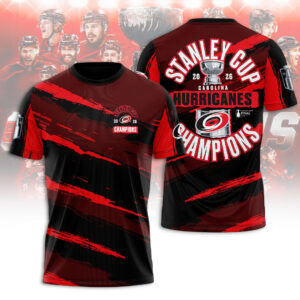 Carolina Hurricanes Stanley Cup Champions 2026 3D Apparel - TANTN23663