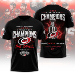 Carolina Hurricanes Stanley Cup Champions 2026 3D Apparel - TANTN23739