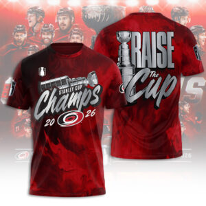 Carolina Hurricanes Stanley Cup Champions 2026 3D Apparel - TANTN23685