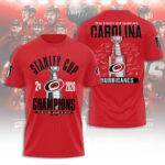 Carolina Hurricanes Stanley Cup Champions 2026 3D Apparel – TANTN23696
