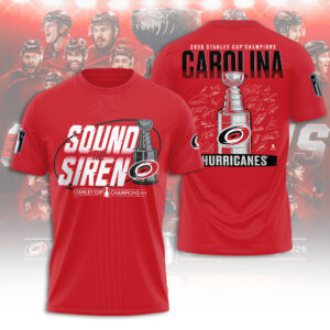 Carolina Hurricanes Stanley Cup Champions 2026 3D Apparel - TANTN23698