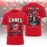 Carolina Hurricanes Stanley Cup Champions 2026 3D Apparel – TANTN23736