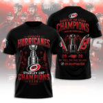 Carolina Hurricanes Stanley Cup Champions 2026 3D Apparel – TANTN23741