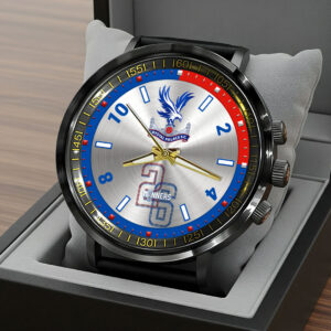 Crystal Palace FC 2026 UEFA Conference League Winners Black Stainless Steel Watch - HOATT18589