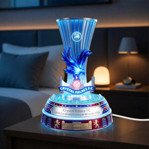 Crystal Palace FC UEFA Conference League Winners 2026 Custom Shape Acrylic Light Box - TMTHU6651