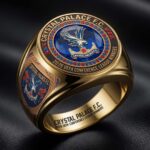 Crystal Palace FC 2026 UEFA Conference League Winners 3D Engraved Ring – HOATT18405