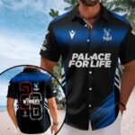 Crystal Palace FC 2026 UEFA Conference League Winners Short Sleeve Button-Down Shirt – HOATT18508
