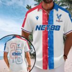 Crystal Palace FC 2026 UEFA Conference League Winners Short Sleeve Button-Down Shirt – HOATT18560