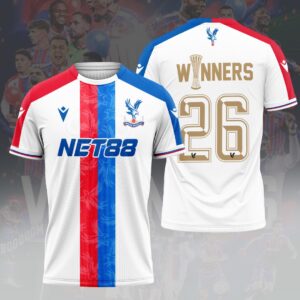 Crystal Palace FC 2026 UEFA Conference League Winners 3D Apparel - HOATT18343