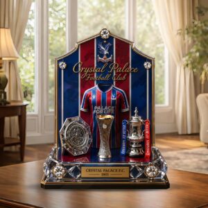 Crystal Palace FC 2026 UEFA Conference League Winners Custom Shape Acrylic Plaque - GNE6907