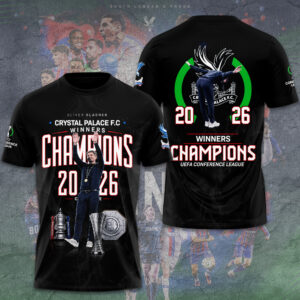 Crystal Palace FC 25/26 Conference League Champions 3D Apparel - GNE6797