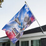 Crystal Palace FC 25/26 Conference League Champions 3D Double-side House Flag – GNE6798