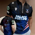 Crystal Palace FC UEFA Conference League Winners 2026 Zip Polo Shirt – TANTN23371