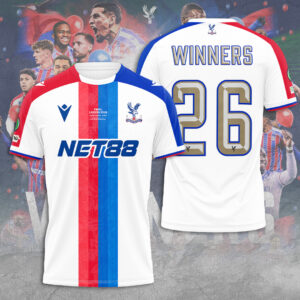 Crystal Palace FC UEFA Conference League Winners 2026 3D Apparel - TANTN23269