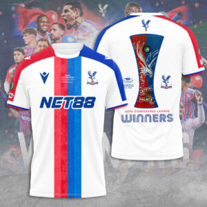 Crystal Palace FC UEFA Conference League Winners 2026 3D Apparel - TANTN23379