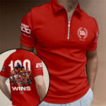 Ducati Lenovo Team 100 Wins Zip Polo Shirt – TANTN23477