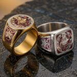 Elvis Presley 3D Engraved Ring – TMTHU6575