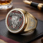 Elvis Presley 3D Engraved Ring – TMTHU6996