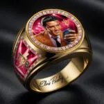 Elvis Presley 3D Engraved Ring – HOATT19096