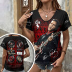 Elvis Presley 3D Women’s V-Neck T-Shirt – HOATT18369