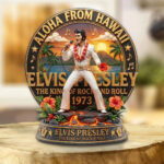 Elvis Presley Custom Shape Acrylic Plaque – TMTHU6833