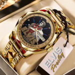 Elvis Presley Alloy Luxury Quartz Watch – TMTHU6694