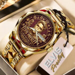 Elvis Presley Alloy Luxury Quartz Watch – TMTHU6854