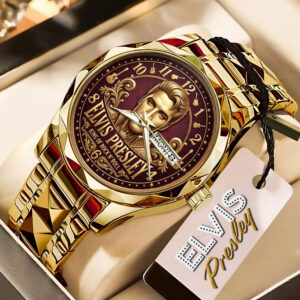 Elvis Presley Alloy Luxury Quartz Watch - TMTHU6854