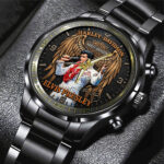 Elvis Presley Black Stainless Steel Watch – TMTHU6583