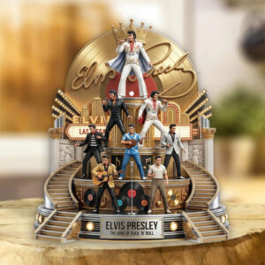 Elvis Presley Custom Shape Acrylic Plaque - TMTHU6832