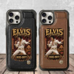 Elvis Presley Leather Wallet Phone Case – TMTHU7025