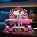 Elvis Presley Custom Shape Acrylic Light Box – TMTHU6656