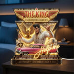 Elvis Presley Custom Shape Acrylic Light Box – TMTHU6902