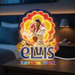 Elvis Presley Custom Shape Acrylic Light Box – TMTHU7003