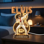 Elvis Presley Custom Shape Acrylic Light Box – TMTHU7004